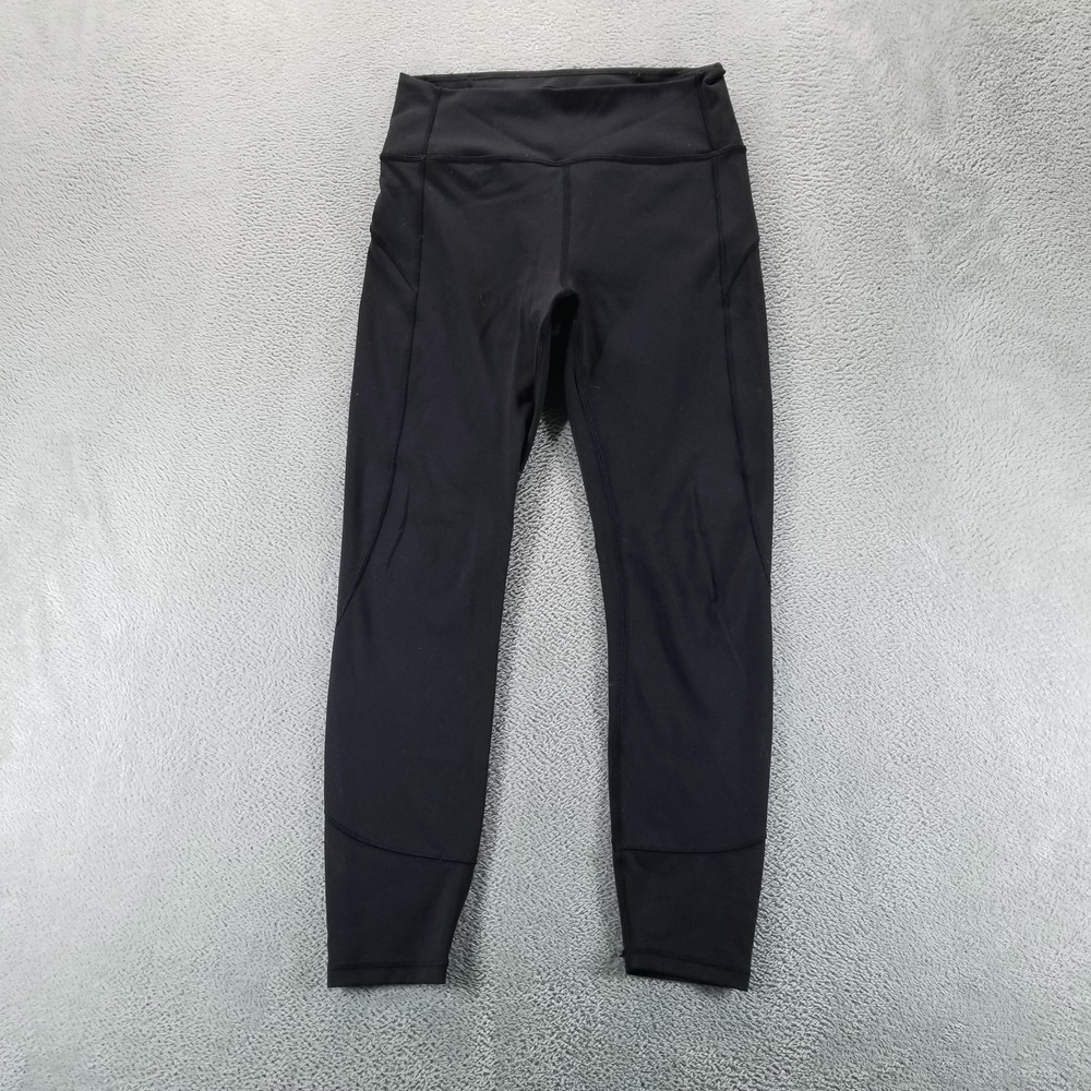 Lululemon Joggers Womens 8 Black Dance Studio‎ Gym Workout